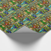 打撃Yerのラズベリー! ラッピングペーパー (角)