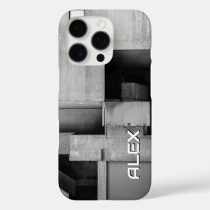 打撲型コンクリートブロック積み iPhone 16 PROケース
