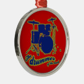 打楽器～ドラム メタルオーナメント (右)