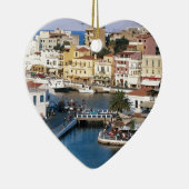 打歩Nikolaosクレタ、ギリシャ セラミックオーナメント (右)