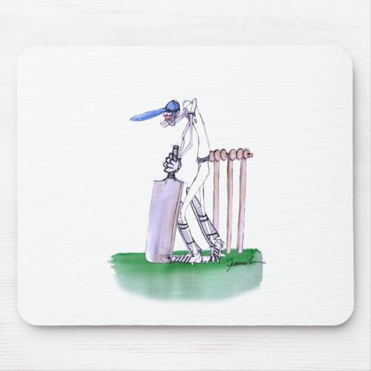 打者のコオロギ、贅沢なfernandes マウスパッド (正面)