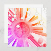 打者を上げろ! 招待状 (正面/裏面)