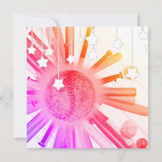 打者を上げろ! 招待状 (正面)