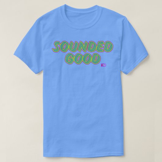 打診された良いヒップスターゴルフ Tシャツ (デザイン正面)