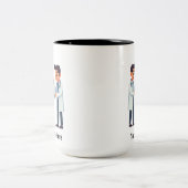 払いたくない! ツートーンマグカップ (中央)