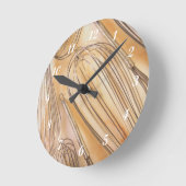 払います ラウンド壁時計 (傾斜)