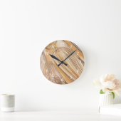 払います ラウンド壁時計 (ホーム)