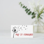 払うフォワード愛の呼び出しカード コーリングカード (スタンド正面)