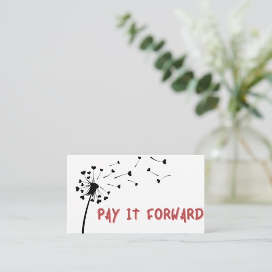 払うフォワード愛の呼び出しカード コーリングカード (スタンド正面)