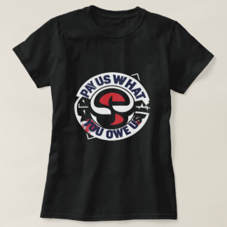 払ってもらおうぜシャツ Tシャツ