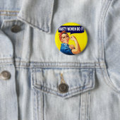 扱いにくい女性それはボタンがかかります 缶バッジ (インサイチュ)