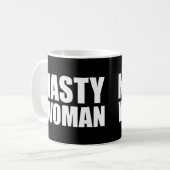 扱いにくい女性のマグ コーヒーマグカップ (正面左)