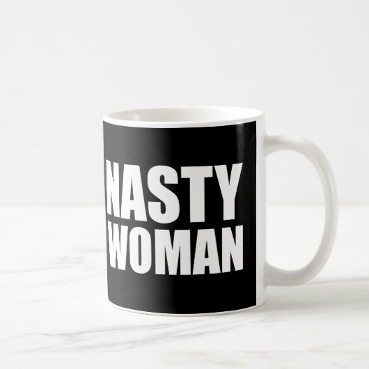 扱いにくい女性のマグ コーヒーマグカップ (右)