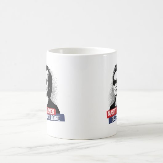 扱いにくい女性はSを得ます--- される -- 大統領選挙 コーヒーマグカップ (中央)