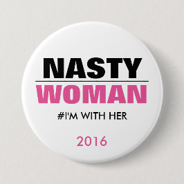 扱いにくい女性私は彼女の2016年とあります 缶バッジ