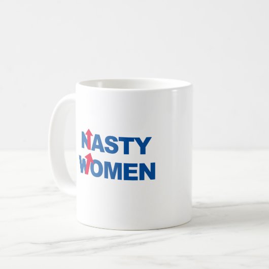 扱いにくい女性2016年 -- 大統領選挙2016年- .p コーヒーマグカップ (正面左)