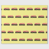 扱いにくい女性 ラッピングペーパー (フラット)