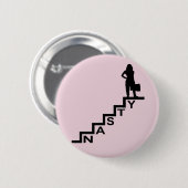 扱いにくい女性 缶バッジ (正面&裏面)