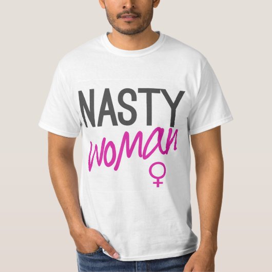 扱いにくい女性 Tシャツ (正面)