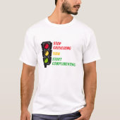 "批判するな"Tシャツ Tシャツ (正面)