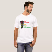 "批判するな"Tシャツ Tシャツ (正面フル)