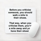 批判する前に….. マウスパッド (マウス)