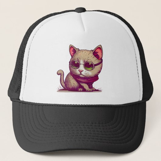 批判的な猫嫌い キャップ (正面)