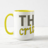 批判的にカスタマイズ可能なマグを考えて下さい マグカップ (左)