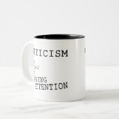 批判 ツートーンマグカップ (正面左)