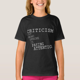 批判 Tシャツ