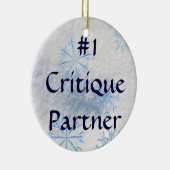 批評パートナーのオーナメント セラミックオーナメント (右)