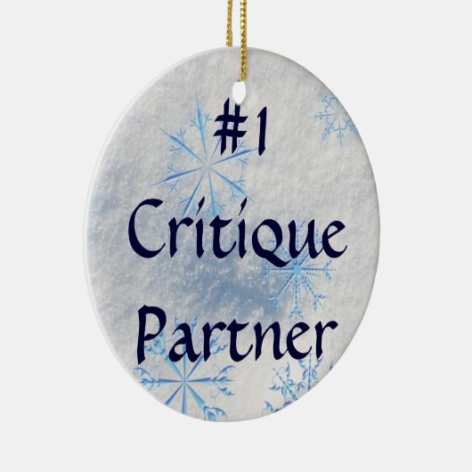 批評パートナーのオーナメント セラミックオーナメント (右)