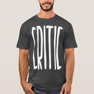 批評家 Tシャツ