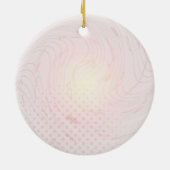 承認おめでとうのギフトカラーのパーソナライズ セラミックオーナメント (裏面)