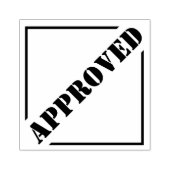 承認されたカスタムゴム印 ラバースタンプ (インプリント)