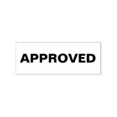 承認されたゴムのスタンプ、承認されたスタンプ、レタリング ラバースタンプ (インプリント)