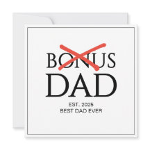 承認されたボーナ Dad 既成の父の日
