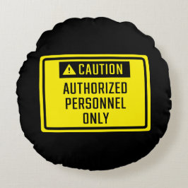 承認された人員のみの署名 ラウンドクッション