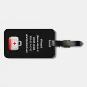 承認された医療機器の荷物タグ ラゲッジタグ (裏面横)