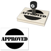 承認された大きな木製カスタムのゴムスタンプ ラバースタンプ (押印)