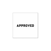 承認された木材スタンプ ラバースタンプ (インプリント)