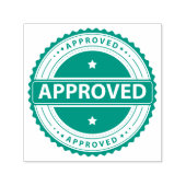 承認された自墨加工ゴムスタンプ セルフインキングスタンプ (デザイン)