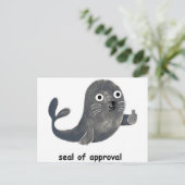 承認の印 ポストカード (スタンド正面)