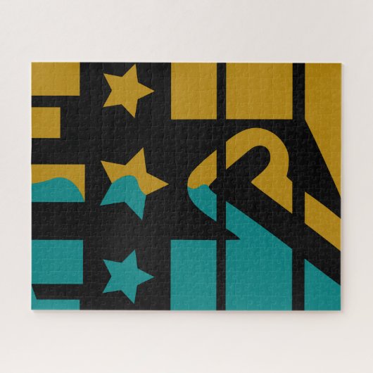 承認の星 – A モダン Perspective ジグソーパズル (横)