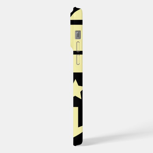 承認の星 – A モダン Perspective iPhoneケース (左側面)