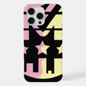 承認の星 – A モダン Perspective iPhoneケース (裏面)