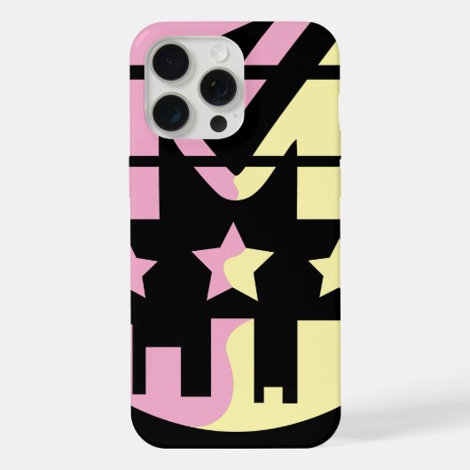 承認の星 – A モダン Perspective iPhoneケース (裏面)