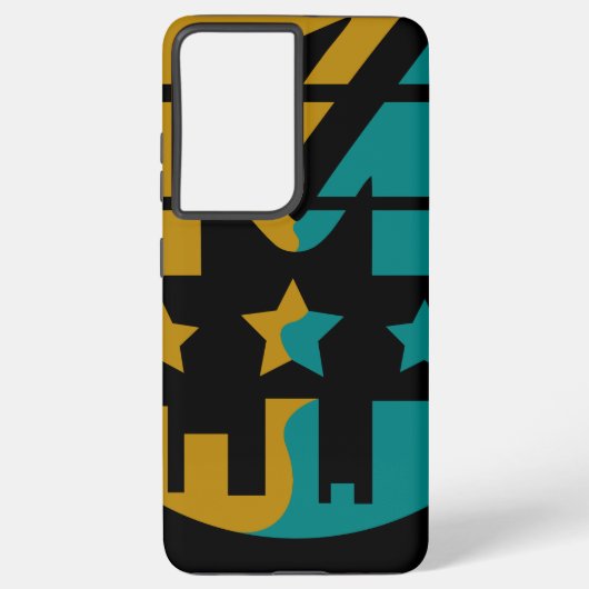 承認の星 – A モダン Perspective Samsung Galaxyケース (裏面)