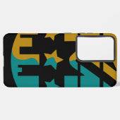 承認の星 – A モダン Perspective Samsung Galaxyケース (左側面)