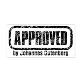 承認をスタイルで封印パーソナライズされた: セルフインキングスタンプ (デザイン)